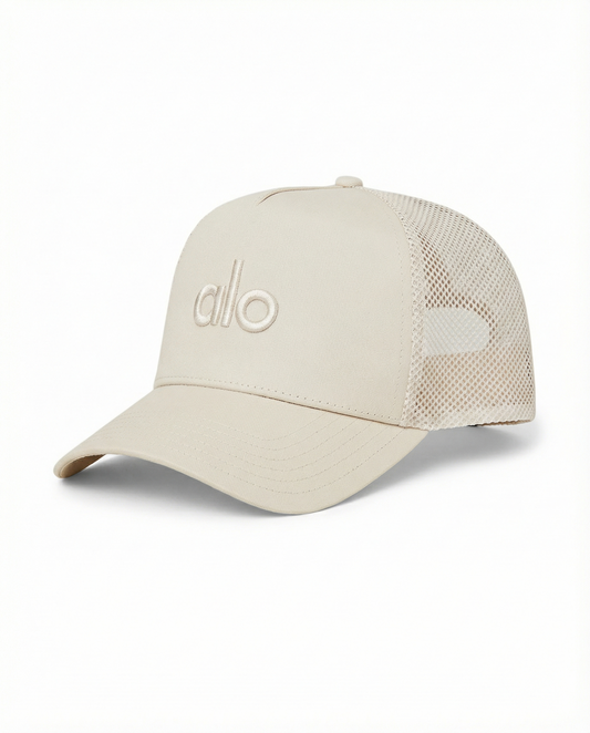 District Trucker Hat - Beige