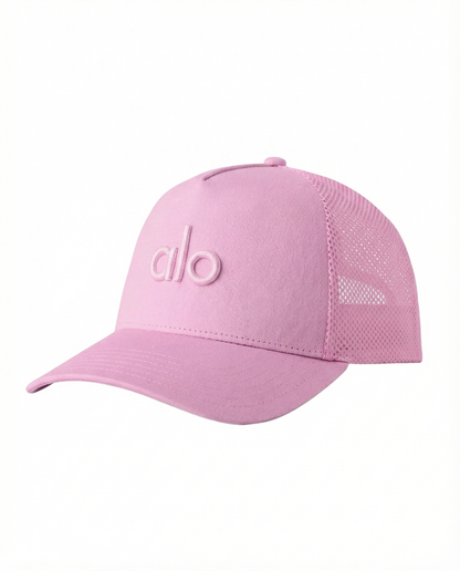 District Trucker Hat - Rose